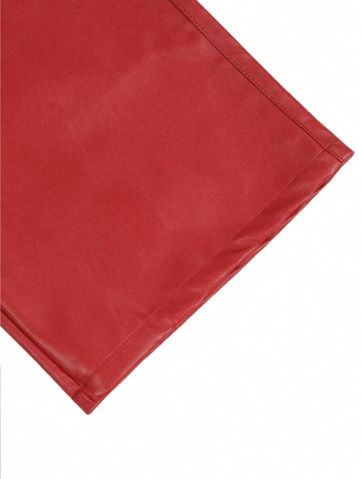 Men's PU Leather Trousers Pants, Baggy Trousers